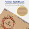 Avery Kraft Brown Square Cards, 3" x 3" Square Rounded Corners